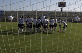 Durante treino esta manh no Lockhart Stadium, CT do Fort Lauderdale Strickers, na cidade de Fort Lauderlale. O prximo jogo da equipe ser dia 15/01no torneio internacional, em Orlando/EUA, contra o Colonia da Alemanha