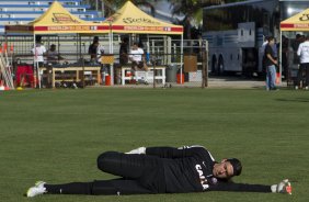 Durante treino esta manh no Lockhart Stadium, CT do Fort Lauderdale Strickers, na cidade de Fort Lauderlale. O prximo jogo da equipe ser dia 15/01no torneio internacional, em Orlando/EUA, contra o Colonia da Alemanha