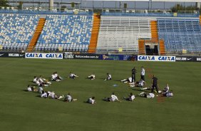 Durante treino esta manh no Lockhart Stadium, CT do Fort Lauderdale Strickers, na cidade de Fort Lauderlale. O prximo jogo da equipe ser dia 15/01no torneio internacional, em Orlando/EUA, contra o Colonia da Alemanha