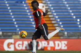 Durante o treino desta manh no Lockhart Stadium, CT do Fort Lauderdale Strickers, na cidade de Fort Lauderlale. O prximo jogo da equipe ser dia 15/01no torneio internacional, em Orlando/EUA, contra o Colonia da Alemanha