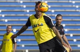 Durante o treino desta manh no Lockhart Stadium, CT do Fort Lauderdale Strickers, na cidade de Fort Lauderlale. O prximo jogo da equipe ser dia 15/01no torneio internacional, em Orlando/EUA, contra o Colonia da Alemanha