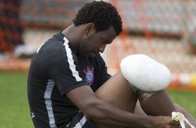 Durante o treino desta manh no Lockhart Stadium, CT do Fort Lauderdale Strickers, na cidade de Fort Lauderlale. O prximo jogo da equipe ser dia 15/01no torneio internacional, em Orlando/EUA, contra o Colonia da Alemanha