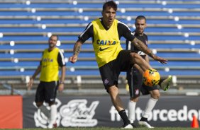 Durante o treino desta manh no Lockhart Stadium, CT do Fort Lauderdale Strickers, na cidade de Fort Lauderlale. O prximo jogo da equipe ser dia 15/01no torneio internacional, em Orlando/EUA, contra o Colonia da Alemanha