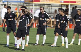 Durante o treino desta manh no Lockhart Stadium, CT do Fort Lauderdale Strickers, na cidade de Fort Lauderlale. O prximo jogo da equipe ser dia 15/01no torneio internacional, em Orlando/EUA, contra o Colonia da Alemanha
