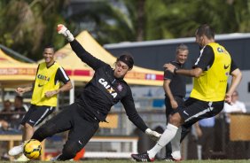 Durante o treino desta manh no Lockhart Stadium, CT do Fort Lauderdale Strickers, na cidade de Fort Lauderlale. O prximo jogo da equipe ser dia 15/01no torneio internacional, em Orlando/EUA, contra o Colonia da Alemanha