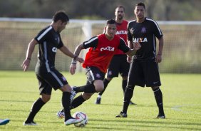 Durante o treino desta tarde, na cidade de Orlando/EUA. O prximo jogo da equipe ser dia 15/01no torneio internacional, em Orlando/EUA, contra o Colonia da Alemanha