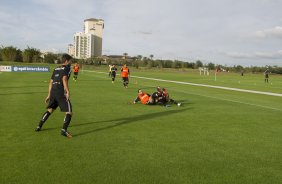 Durante o treino desta tarde, na cidade de Orlando/EUA. O prximo jogo da equipe ser dia 15/01no torneio internacional, em Orlando/EUA, contra o Colonia da Alemanha