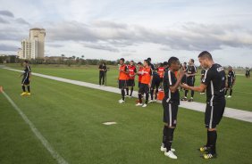 Durante o treino desta tarde, na cidade de Orlando/EUA. O prximo jogo da equipe ser dia 15/01no torneio internacional, em Orlando/EUA, contra o Colonia da Alemanha