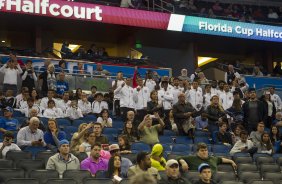 Cassio participa de evento da NBA - National Basketball League - no Amway Center na cidade de Orlando, ao lado do torcedor Ricardo Ramos, aps o treino desta tarde na cidade de Orlando/EUA. O prximo jogo da equipe ser amanh, dia 15/01,no ESPN Wide World of Sports Complex, pelo Florida Cup, em Orlando/EUA, contra o Colonia da Alemanha