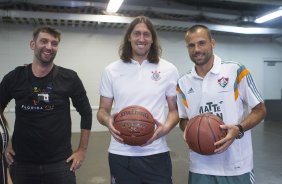 Cassio participa de evento da NBA - National Basketball League - no Amway Center na cidade de Orlando, ao lado do torcedor Ricardo Ramos, aps o treino desta tarde na cidade de Orlando/EUA. O prximo jogo da equipe ser amanh, dia 15/01,no ESPN Wide World of Sports Complex, pelo Florida Cup, em Orlando/EUA, contra o Colonia da Alemanha