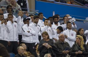 Cassio participa de evento da NBA - National Basketball League - no Amway Center na cidade de Orlando, ao lado do torcedor Ricardo Ramos, aps o treino desta tarde na cidade de Orlando/EUA. O prximo jogo da equipe ser amanh, dia 15/01,no ESPN Wide World of Sports Complex, pelo Florida Cup, em Orlando/EUA, contra o Colonia da Alemanha