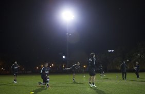 Nos vestirios antes do jogo entre Colonia/Alemanha x Corinthians/Brasl, realizado esta noite no ESPN Wide World of Sports Complex na cidade de Orlando/EUA, vlido pela Florida Cup 2015