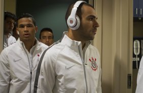Nos vestiários antes do jogo entre Colonia/Alemanha x Corinthians/Brasl, realizado esta noite no ESPN Wide World of Sports Complex na cidade de Orlando/EUA, válido pela Florida Cup 2015