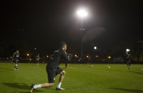 Nos vestiários antes do jogo entre Colonia/Alemanha x Corinthians/Brasl, realizado esta noite no ESPN Wide World of Sports Complex na cidade de Orlando/EUA, válido pela Florida Cup 2015