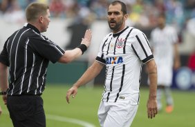 Durante o jogo entre Corinthians/Brasil x Bayer Leverkusen/Alemanha realizado esta tarde no Everbank Field, na cidade de Jacksonville/EUA, vlido pela Florida Cup 2015