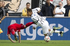 Durante o jogo entre Corinthians/Brasil x Bayer Leverkusen/Alemanha realizado esta tarde no Everbank Field, na cidade de Jacksonville/EUA, vlido pela Florida Cup 2015