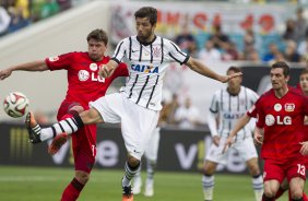 Durante o jogo entre Corinthians/Brasil x Bayer Leverkusen/Alemanha realizado esta tarde no Everbank Field, na cidade de Jacksonville/EUA, vlido pela Florida Cup 2015