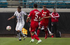 Durante o jogo entre Corinthians/Brasil x Bayer Leverkusen/Alemanha realizado esta tarde no Everbank Field, na cidade de Jacksonville/EUA, vlido pela Florida Cup 2015