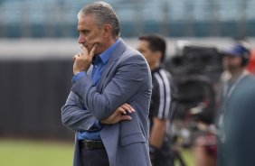 Durante o jogo entre Corinthians/Brasil x Bayer Leverkusen/Alemanha realizado esta tarde no Everbank Field, na cidade de Jacksonville/EUA, válido pela Florida Cup 2015