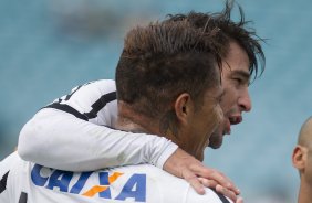 Durante o jogo entre Corinthians/Brasil x Bayer Leverkusen/Alemanha realizado esta tarde no Everbank Field, na cidade de Jacksonville/EUA, válido pela Florida Cup 2015