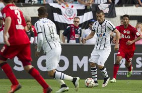 Durante o jogo entre Corinthians/Brasil x Bayer Leverkusen/Alemanha realizado esta tarde no Everbank Field, na cidade de Jacksonville/EUA, vlido pela Florida Cup 2015