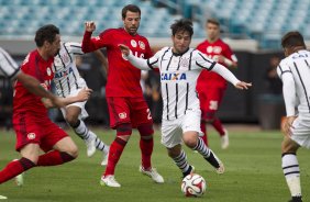Durante o jogo entre Corinthians/Brasil x Bayer Leverkusen/Alemanha realizado esta tarde no Everbank Field, na cidade de Jacksonville/EUA, válido pela Florida Cup 2015