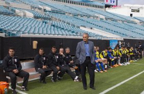 Durante o jogo entre Corinthians/Brasil x Bayer Leverkusen/Alemanha realizado esta tarde no Everbank Field, na cidade de Jacksonville/EUA, válido pela Florida Cup 2015