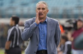 Durante o jogo entre Corinthians/Brasil x Bayer Leverkusen/Alemanha realizado esta tarde no Everbank Field, na cidade de Jacksonville/EUA, vlido pela Florida Cup 2015