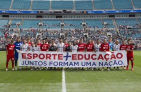 Durante o jogo entre Corinthians/Brasil x Bayer Leverkusen/Alemanha realizado esta tarde no Everbank Field, na cidade de Jacksonville/EUA, vlido pela Florida Cup 2015