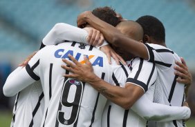 Durante o jogo entre Corinthians/Brasil x Bayer Leverkusen/Alemanha realizado esta tarde no Everbank Field, na cidade de Jacksonville/EUA, válido pela Florida Cup 2015