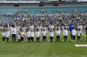Durante o jogo entre Corinthians/Brasil x Bayer Leverkusen/Alemanha realizado esta tarde no Everbank Field, na cidade de Jacksonville/EUA, válido pela Florida Cup 2015
