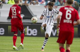 Durante o jogo entre Corinthians/Brasil x Bayer Leverkusen/Alemanha realizado esta tarde no Everbank Field, na cidade de Jacksonville/EUA, válido pela Florida Cup 2015