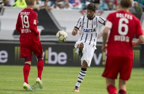 Durante o jogo entre Corinthians/Brasil x Bayer Leverkusen/Alemanha realizado esta tarde no Everbank Field, na cidade de Jacksonville/EUA, vlido pela Florida Cup 2015