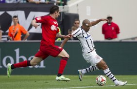 Durante o jogo entre Corinthians/Brasil x Bayer Leverkusen/Alemanha realizado esta tarde no Everbank Field, na cidade de Jacksonville/EUA, válido pela Florida Cup 2015
