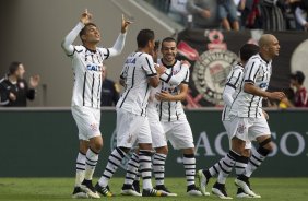 Durante o jogo entre Corinthians/Brasil x Bayer Leverkusen/Alemanha realizado esta tarde no Everbank Field, na cidade de Jacksonville/EUA, válido pela Florida Cup 2015