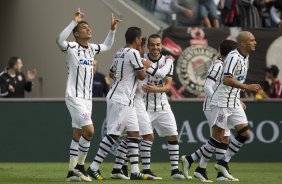 Durante o jogo entre Corinthians/Brasil x Bayer Leverkusen/Alemanha realizado esta tarde no Everbank Field, na cidade de Jacksonville/EUA, vlido pela Florida Cup 2015