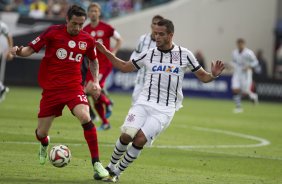 Durante o jogo entre Corinthians/Brasil x Bayer Leverkusen/Alemanha realizado esta tarde no Everbank Field, na cidade de Jacksonville/EUA, válido pela Florida Cup 2015