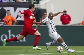 Durante o jogo entre Corinthians/Brasil x Bayer Leverkusen/Alemanha realizado esta tarde no Everbank Field, na cidade de Jacksonville/EUA, válido pela Florida Cup 2015
