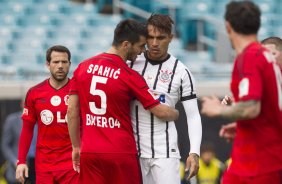 Durante o jogo entre Corinthians/Brasil x Bayer Leverkusen/Alemanha realizado esta tarde no Everbank Field, na cidade de Jacksonville/EUA, vlido pela Florida Cup 2015