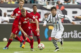 Durante o jogo entre Corinthians/Brasil x Bayer Leverkusen/Alemanha realizado esta tarde no Everbank Field, na cidade de Jacksonville/EUA, válido pela Florida Cup 2015