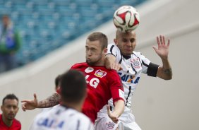 Durante o jogo entre Corinthians/Brasil x Bayer Leverkusen/Alemanha realizado esta tarde no Everbank Field, na cidade de Jacksonville/EUA, válido pela Florida Cup 2015