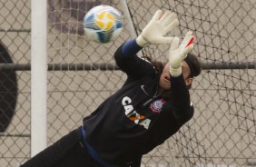 Durante o treino desta manh no CT Joaquim Grava, zona leste da cidade. O prximo jogo da equipe ser contra o Corinthian Casuals, da Inglaterra, sbado, dia 24/01, na Arena Corinthians, em homenagem ao co-irmo