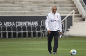 Durante o treino desta tarde na Arena Corinthians, zona leste da cidade. O próximo jogo da equipe será contra o Corinthian Casuals, da Inglaterra, sábado, dia 24/01, na Arena Corinthians, em homenagem ao co-irmão