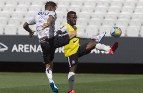 Durante o treino desta tarde na Arena Corinthians, zona leste da cidade. O prximo jogo da equipe ser domingo, dia 01/02, contra o Marilia, na Arena Corinthians, jogo vlido pela 1 rodada do Campeonato Paulista de 2015