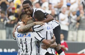 Durante o jogo realizado esta tarde na Arena Corinthians entre Corinthians x Marilia/SP, vlido pela 1 rodada do Campeonato Paulista de 2015