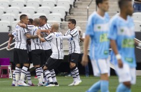 Durante o jogo realizado esta tarde na Arena Corinthians entre Corinthians x Marilia/SP, vlido pela 1 rodada do Campeonato Paulista de 2015