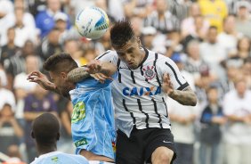 Durante o jogo realizado esta tarde na Arena Corinthians entre Corinthians x Marilia/SP, vlido pela 1 rodada do Campeonato Paulista de 2015