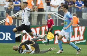 Durante o jogo realizado esta tarde na Arena Corinthians entre Corinthians x Marilia/SP, vlido pela 1 rodada do Campeonato Paulista de 2015