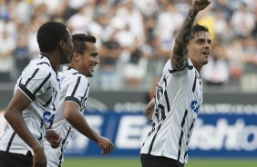 Durante o jogo realizado esta tarde na Arena Corinthians entre Corinthians x Marilia/SP, vlido pela 1 rodada do Campeonato Paulista de 2015