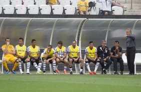 Durante o jogo realizado esta tarde na Arena Corinthians entre Corinthians x Marilia/SP, válido pela 1ª rodada do Campeonato Paulista de 2015